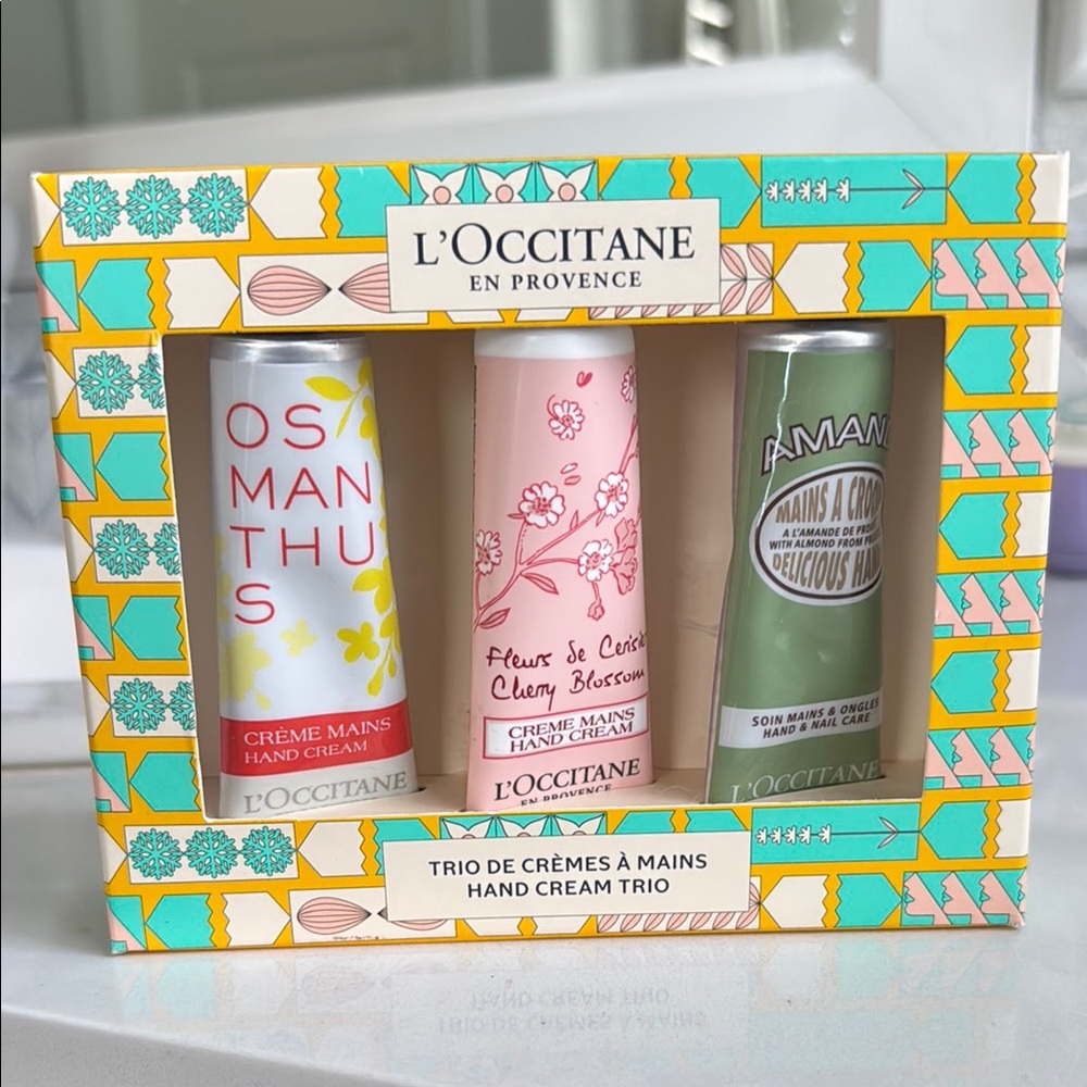 L'OCCITANE Floral Hand Cream Trio